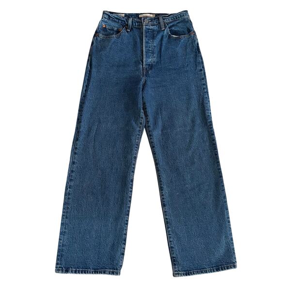Levis Premium Size 29 Ribcage Straight Ankle Jeans - Picture 1 of 6